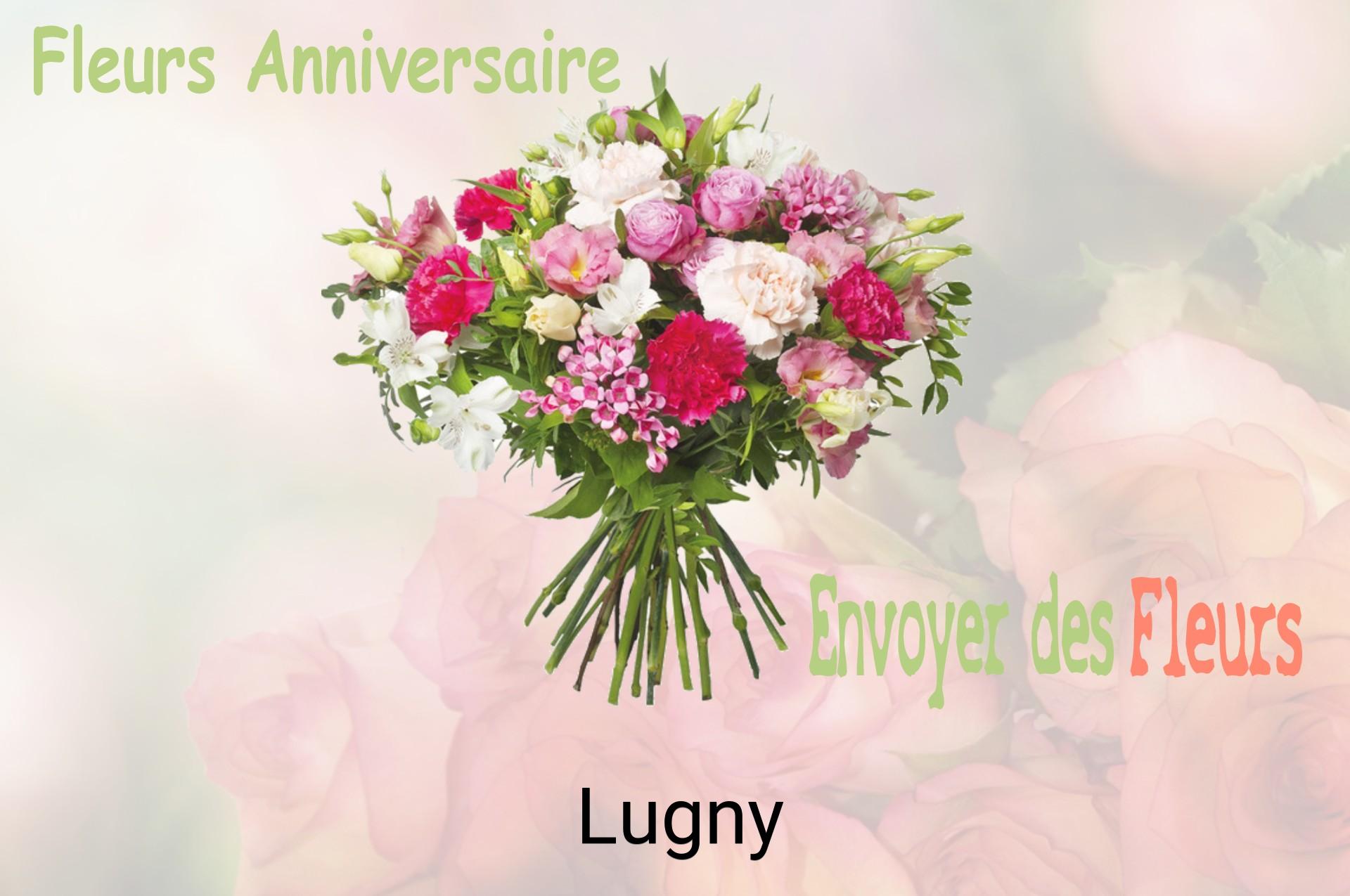Bouquet de fleurs d’anniversaire livré à Lugny