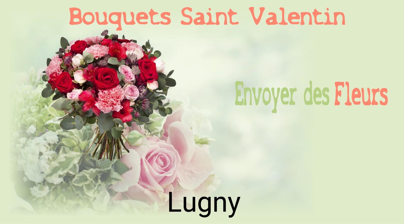 Roses de Saint-Valentin livrées à Lugny